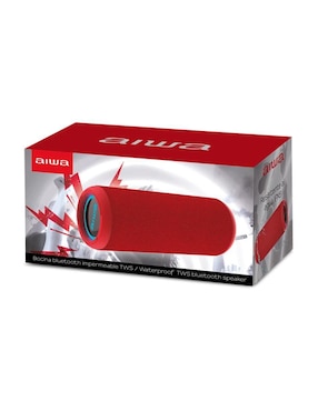 Bocina portátil Aiwa AWKF4R bluetooth