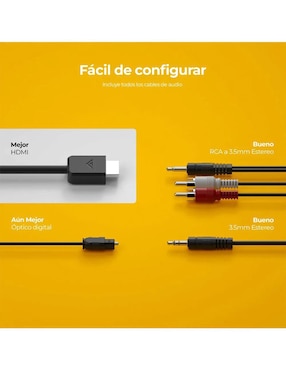 Barra de sonido Vizio V21-H8R con subwoofer