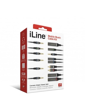 Cable de conexión multiterminal Ik Multimedia a tipo RCA de 30 cm