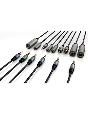 Cable de conexión multiterminal Ik Multimedia a tipo RCA de 30 cm