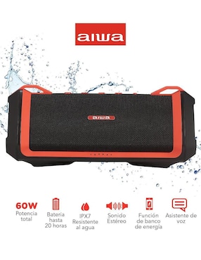 Bocina portátil Aiwa Exos-3 bluetooth