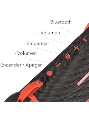 Bocina portátil Aiwa Exos-3 bluetooth