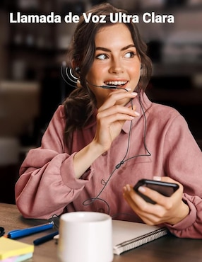 Audífonos In-Ear Ugreen alámbricos con cancelación de ruido