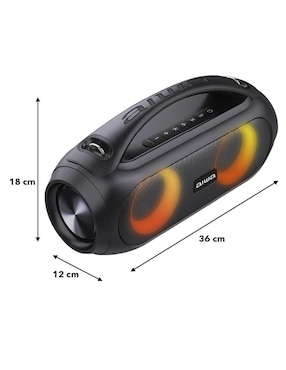 Bocina portátil Aiwa AWS500BT bluetooth