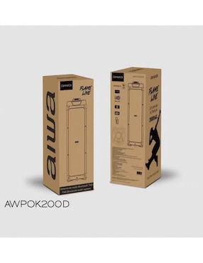 Bafle de piso Aiwa AWPOK200D
