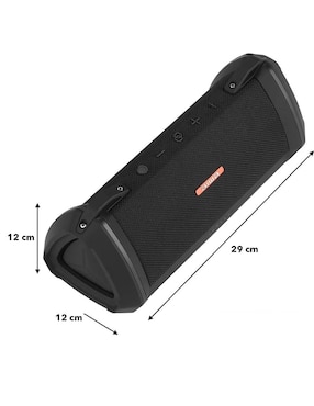 Bocina portátil Aiwa Exos3-BLK bluetooth