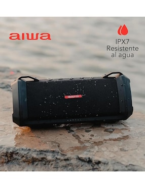 Bocina portátil Aiwa Exos3-BLK bluetooth