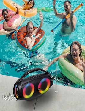 Bocina portátil Gecko GK-BOOM30 bluetooth