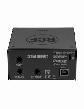 Interfaz de audio RCF