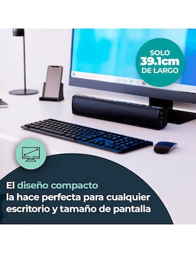 Barra de sonido Majority Bow-Bar-Blk