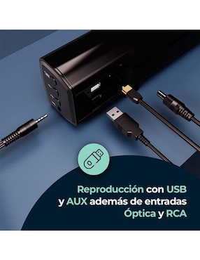 Barra de sonido Majority Bow-Bar-Blk