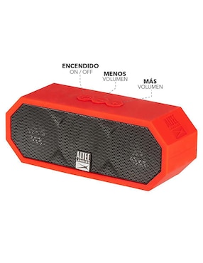 Bocina portátil Altec Lansing IMW457-DR bluetooth