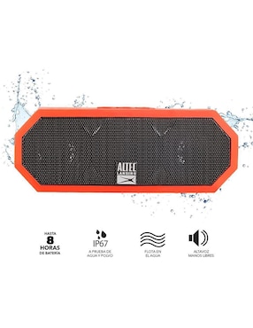 Bocina portátil Altec Lansing IMW457-DR bluetooth