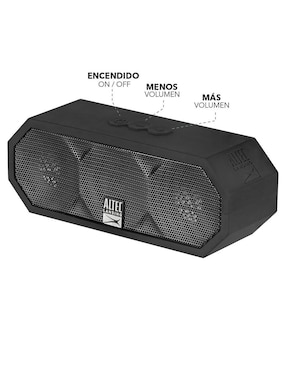 Bocina portátil Altec Lansing IMW457-BK bluetooth