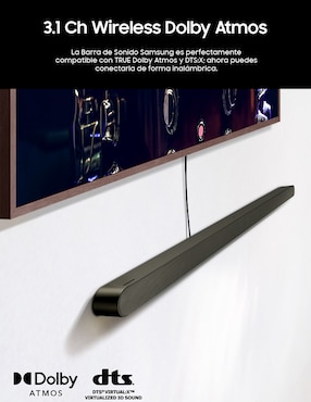 Barra de sonido Samsung Hw-S700D/Zx con subwoofer