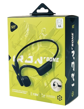 Audífonos True Wireless Stf Iron Bone Conduction inalámbricos