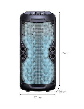 Bafle portátil Iq Sound IQ-7208DJBT