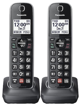 Set de teléfonos Panasonic KX-TGF872B 3 auriculares