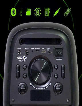 Bocina portátil Gecko GK-660 bluetooth