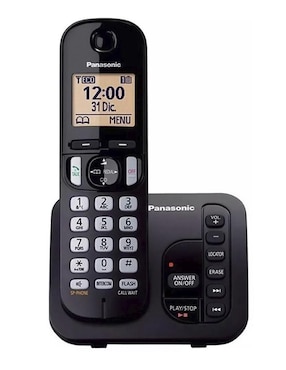 Set de teléfonos Panasonic KX-TGC222CB 2 auriculares