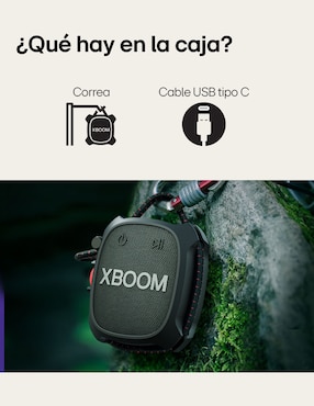 Bocina portátil Lg XG2TBK bluetooth