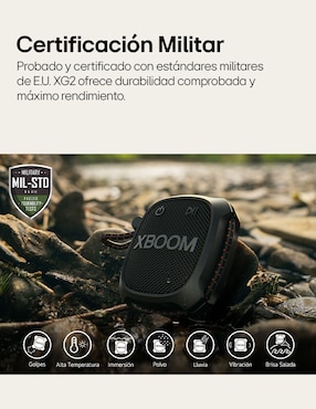 Bocina portátil Lg XG2TBK bluetooth