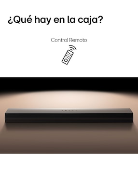 Barra de sonido Lg S40T con subwoofer