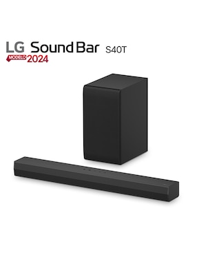 Barra de sonido Lg S40T con subwoofer