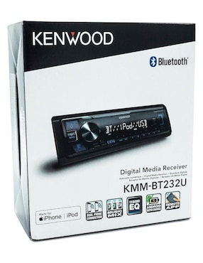 Autoestéreo un din Kenwood kmm-bt232u