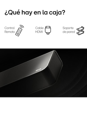 Barra de sonido Lg S95Tr con subwoofer