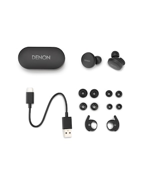 Audífonos In-Ear Denon Ah-C10Pl Perl inalámbricos con cancelación de ruido