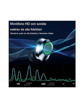 Audífonos True Wireless Shinobi Bq40 inalámbricos con cancelación de ruido