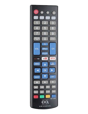 Control remoto universal Control Expert CE-U4X Smart TV, Streaming, pantallas, minicomponentes, barras de sonido, Blu-Ray y DVD