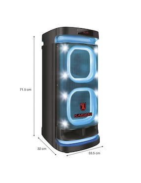 Bafle de piso Kaiser KSW-8024