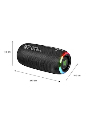 Bocina portátil Kaiser KXB-1010BK inalámbrica