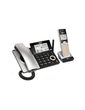Set de teléfonos At&T CL84107 2 auriculares