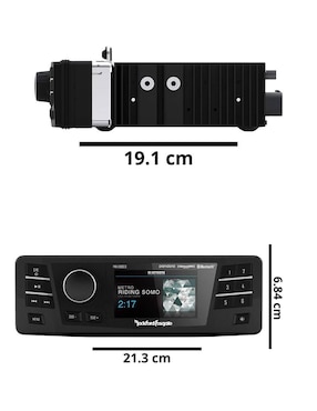 Autoestéreo un din Rockford Fosgate pmxhd9813