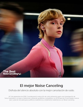Audífonos True Wireless Sony inalámbricos con cancelación de ruido