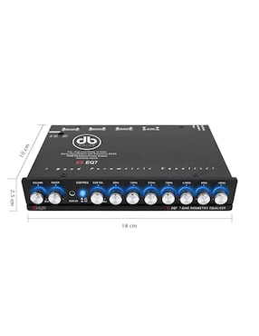 Preamplificador Db Drive E6 EQ7 de 7 V
