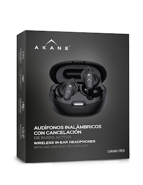 Audífonos True Wireless Akane Anc 35Db Bt 5.3 inalámbricos con cancelación de ruido