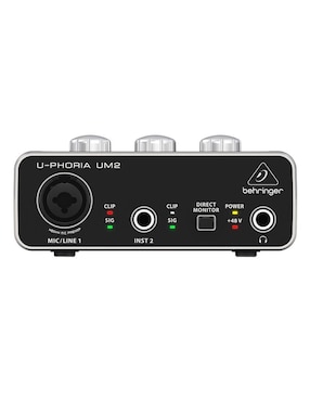 Interfaz de audio Behringer