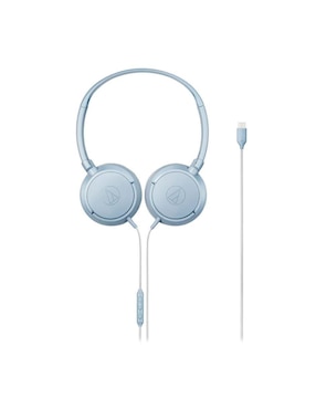 Audífonos On-Ear Audiotechnica Ath-S120C-Gy alámbricos