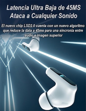 Audífonos In-Ear Langsdom Tg12B inalámbricos con cancelación de ruido