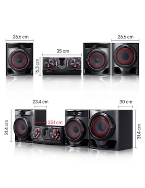 Minicomponente Lg xboom cj45