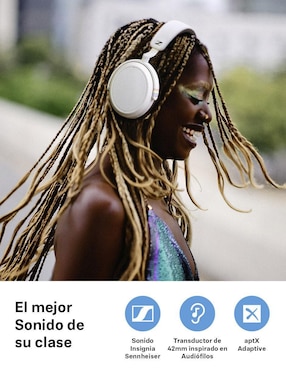 Audífonos Over-Ear Sennheiser Momentum Pride alámbricos e inalámbricos con cancelación de ruido