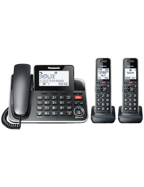 Set de teléfonos Panasonic KX-TGF882B 3 auriculares