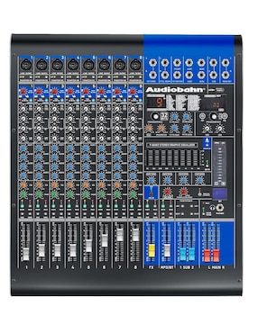 Mezcladora DJ Audiobahn TechnoMix8