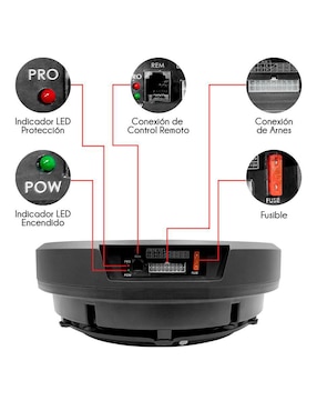 Subwoofer Steelpro Nano WH1250