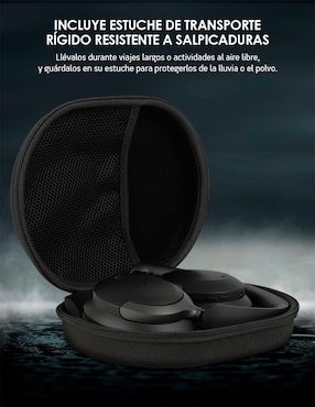 Audífonos On-Ear Akane Anc 35 Db inalámbricos con cancelación de ruido