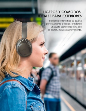 Audífonos On-Ear Akane Anc 35 Db inalámbricos con cancelación de ruido